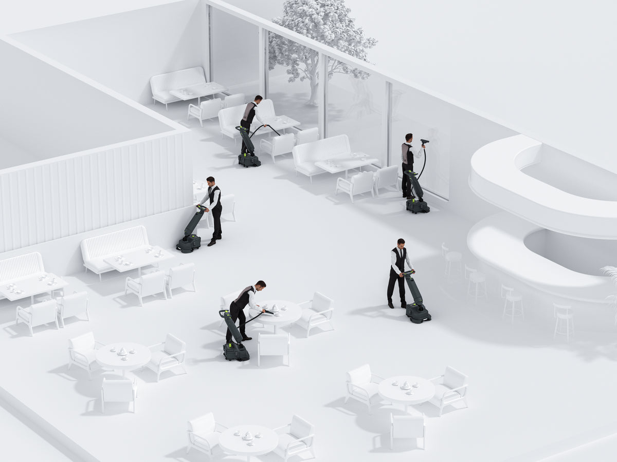 SH1 Smart Upright Scrubber Dryer