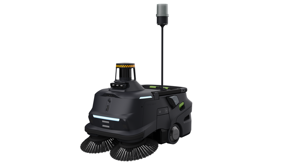 MT1 Max Al-Powered 3D Perception Robotic Sweeper