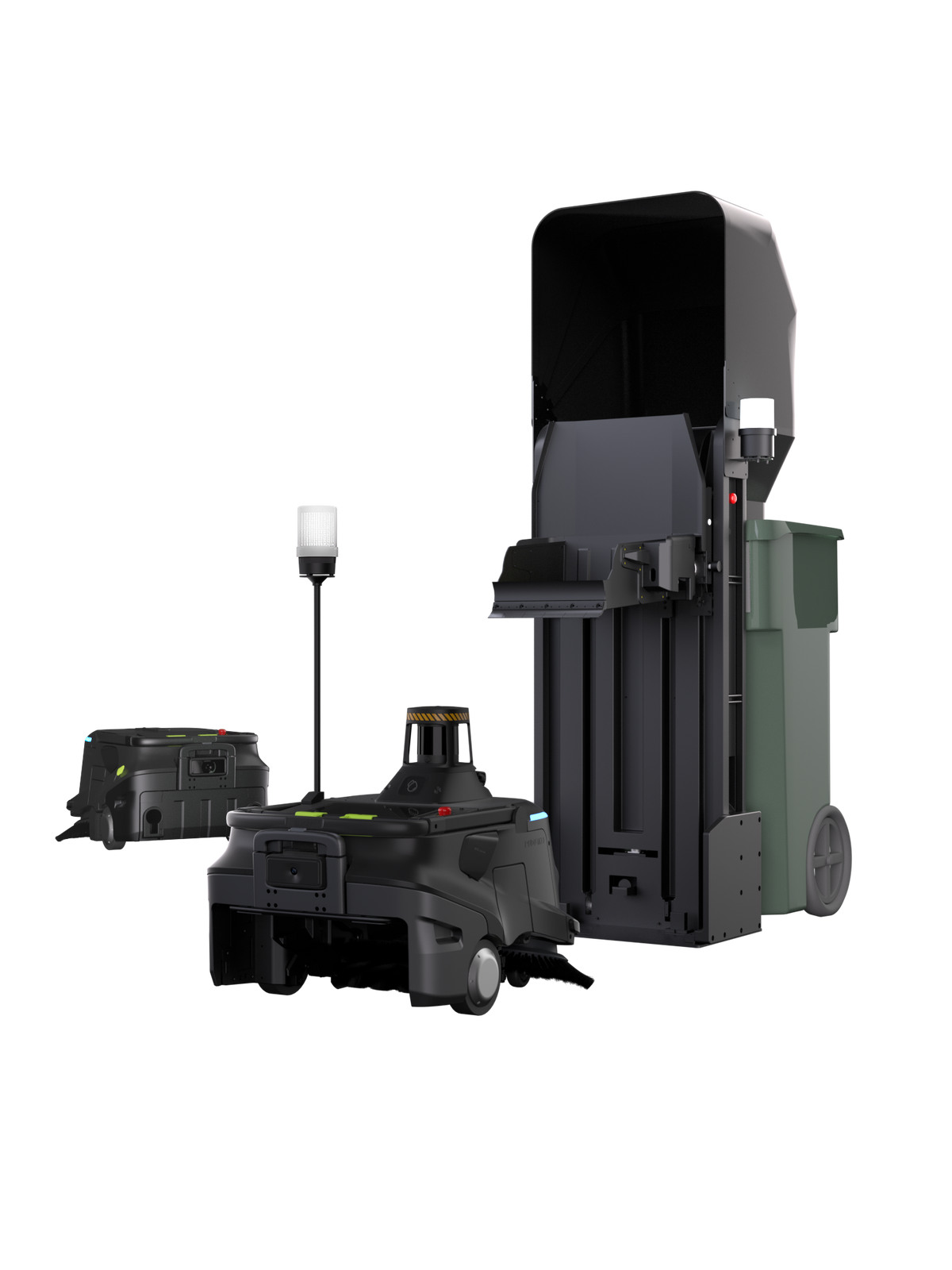 MT1 Max Al-Powered 3D Perception Robotic Sweeper